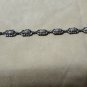 Hallmark Egyptian Art Oxidized Silver Bracelet, Pharos, Scarabs