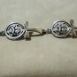 Hallmark Egyptian Pharaoh Silver Cuff Bracelet, Ankh key of life and Scarab