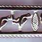 PUT YOUR hieroglyphic NAME Fascinating Sterling Silver Egyptian CARTOUCH