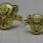 Egyptian 18 karat gold ring Ankh, Horus, Sekhmet, scarab, choose your size.