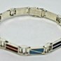 Hallmark Egyptian, Pharaonic, Authentic Silver Colorful Bracelet 7 different des