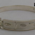 Customize your name on Hallmark Egyptian Sterling Silver Bangle Cartouche