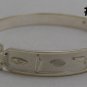 Customize your name on Hallmark Egyptian Sterling Silver Bangle Cartouche