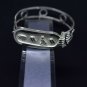 Customize your name on Hallmark Egyptian Sterling Silver Bangle Cartouche