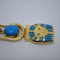 Elegant Egyptian 18 karat gold Pharao Goddess Hathor Decorated With Precious g.s