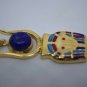 Elegant Egyptian 18 karat gold Pharao Goddess Hathor Decorated With Precious g.s