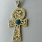 Hallmark Egypt,Authentic, 18 Karat gold Ankh Key Of Life.