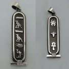 PUT YOUR hieroglyphic NAME On Elegant Sterling Silver Egyptian CARTOUCH necklace