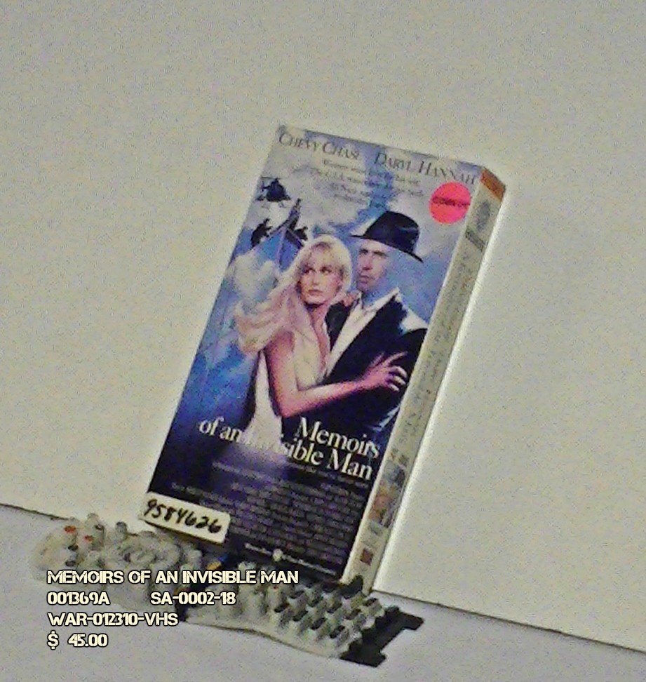 VHS - MEMOIRS OF AN INVISIBLE MAN