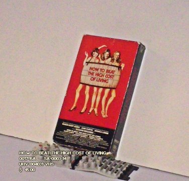VHS - HOW TO BEAT THE HIGH COST OF LIVING