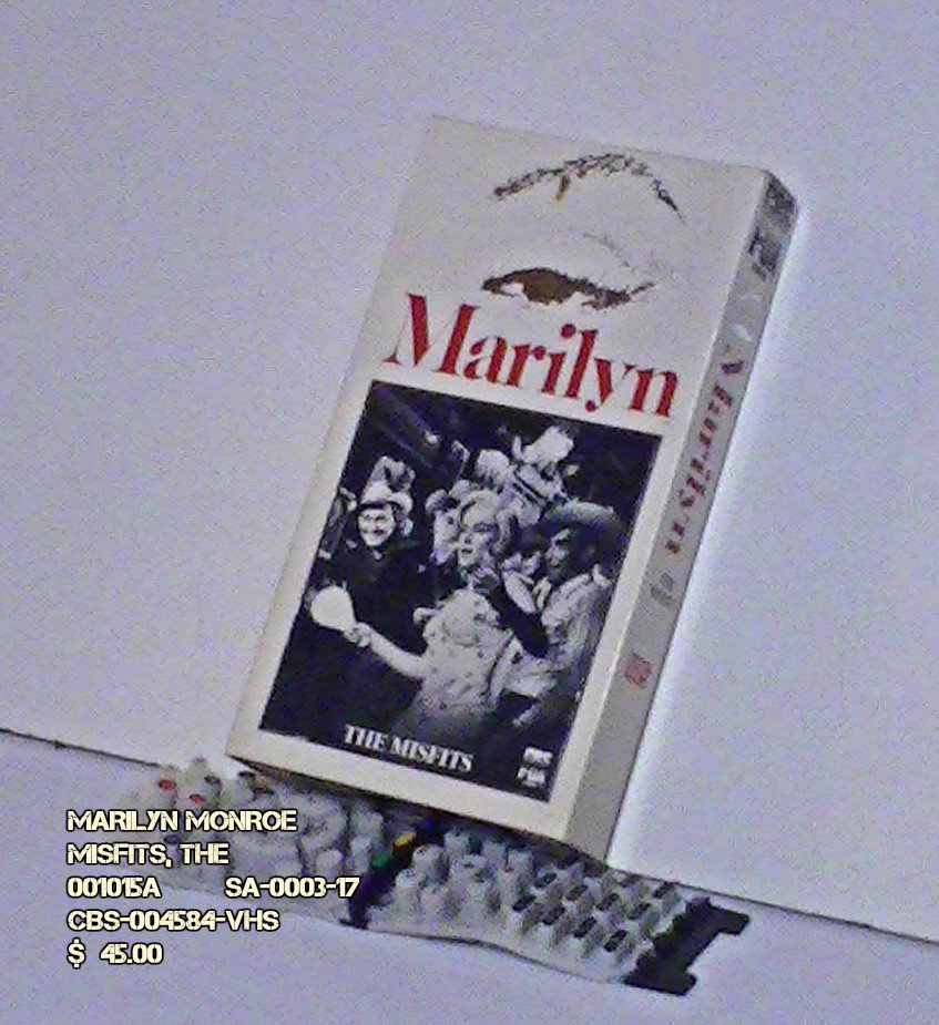 VHS - MARILYN - MISFITS, THE