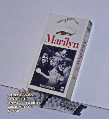 VHS - MARILYN - MISFITS, THE
