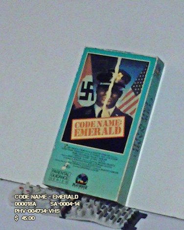 VHS - CODE NAME - EMERALD