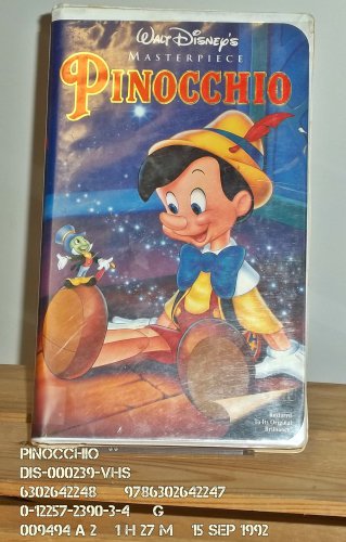 VHS - PINCCHIO  **