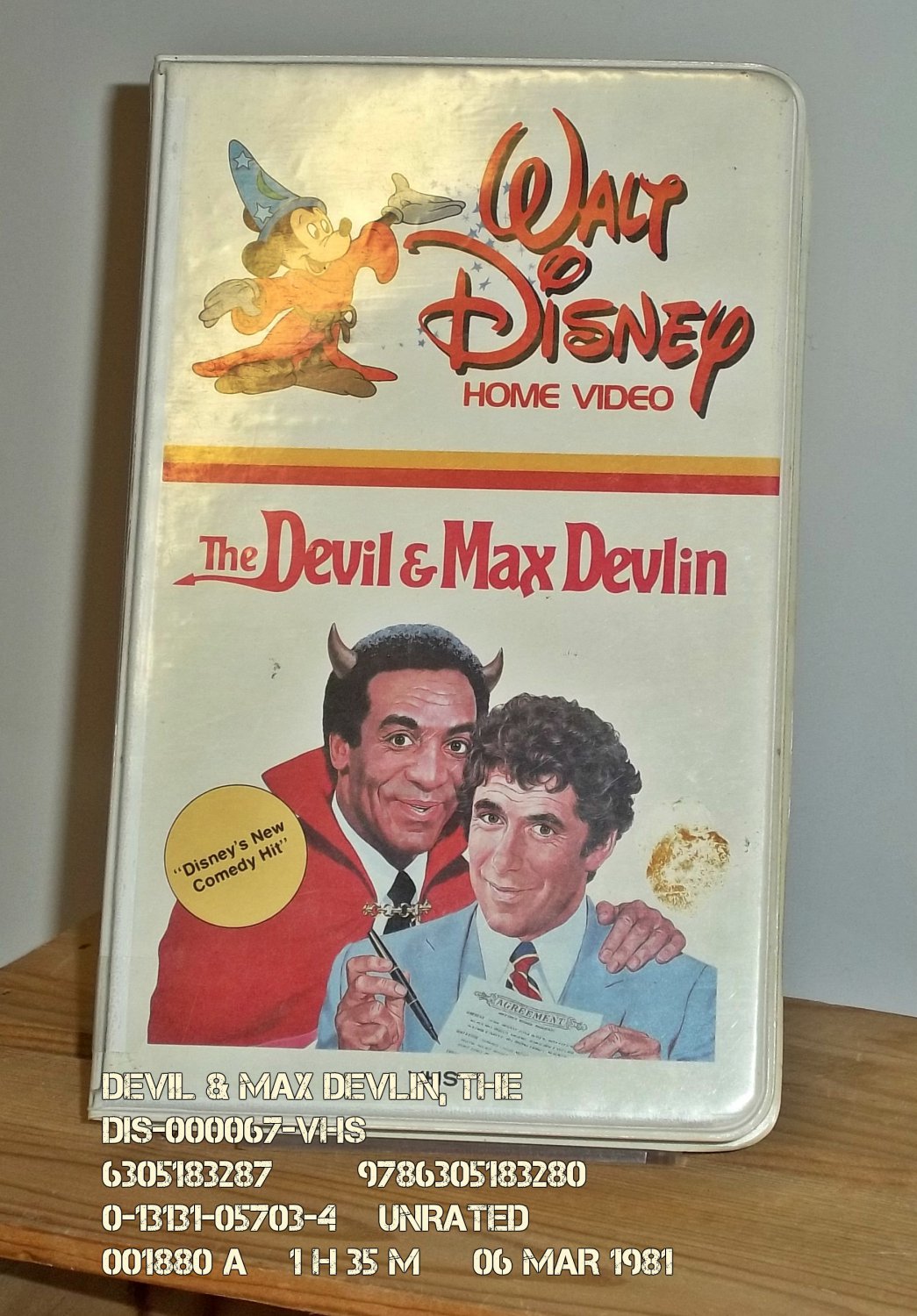 VHS - DEVIL AND MAX DEVLIN, THE