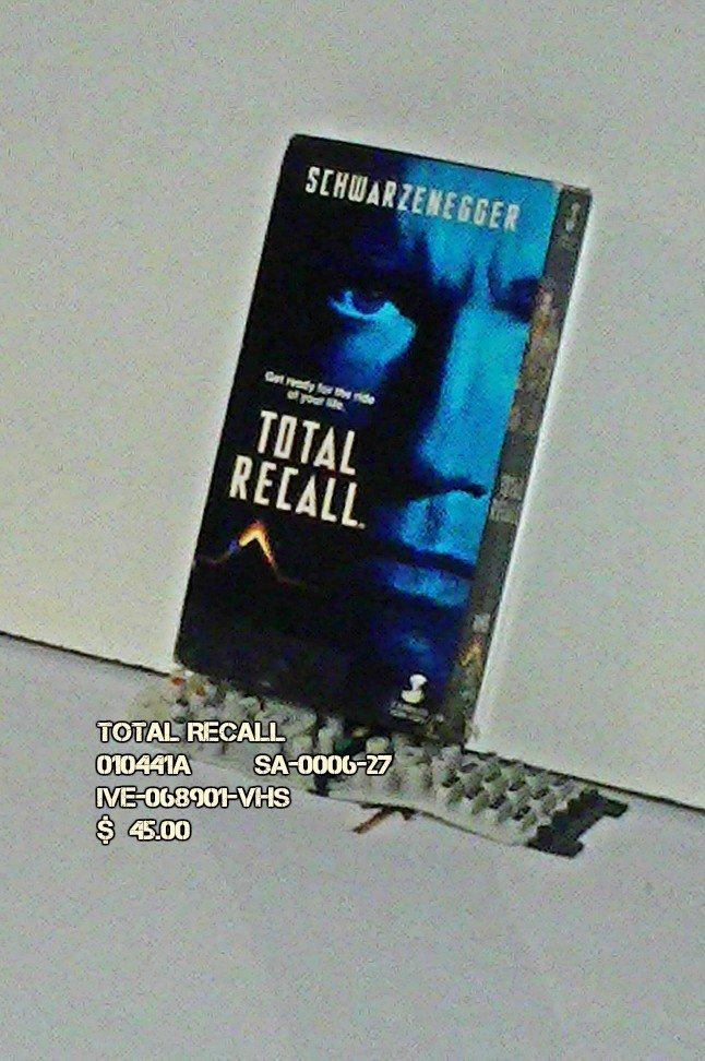 VHS TOTAL RECALL