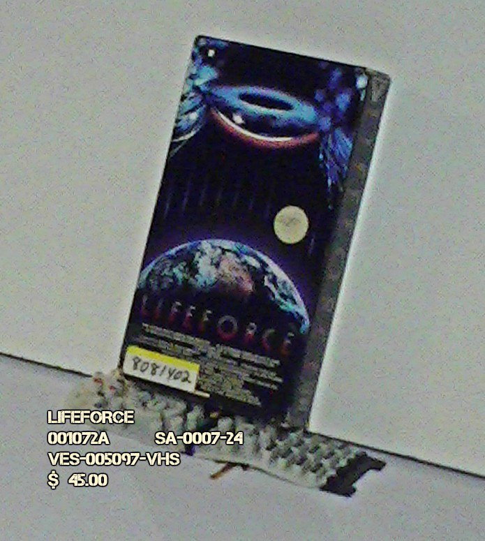 VHS - LIFEFORCE