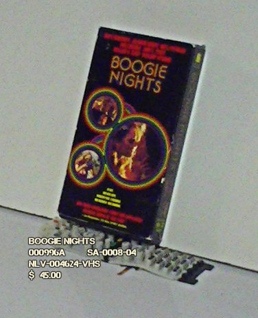 VHS - BOOGIE NIGHTS