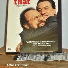 DVD - ANALYZE THAT   FS
