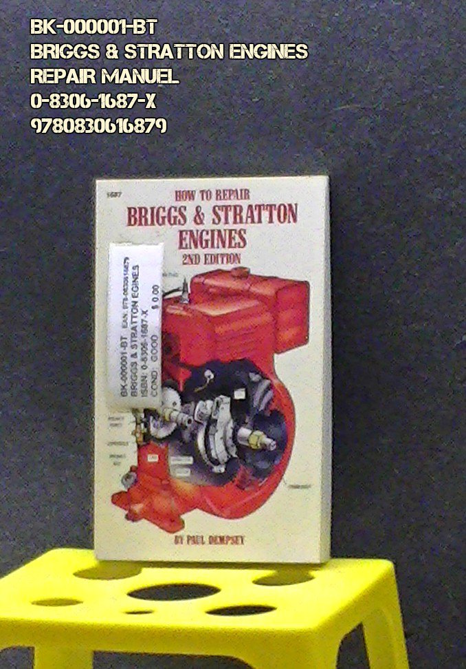 BOOK - HOW TO REPAIR BRIGGS & STRATTON