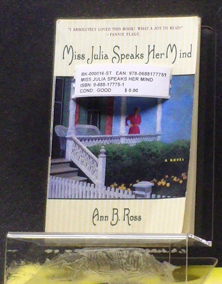 BOOK - MISS JULIA SPEAKS HER MIND