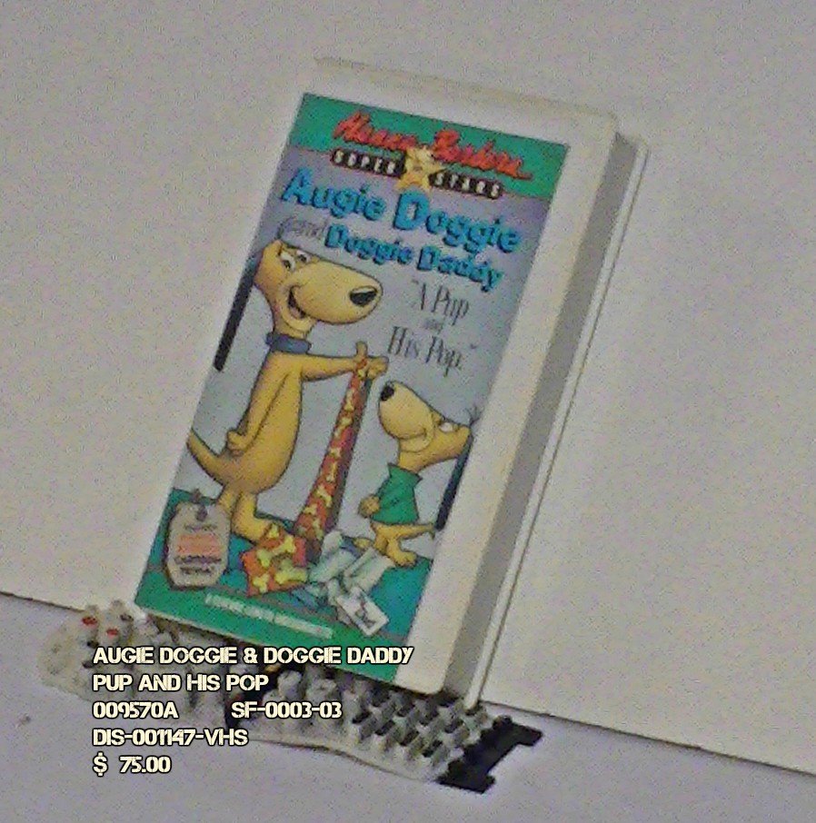 VHS - AUGIE DOGGIE & DOGGY DADDY - PUP AND HIS POP