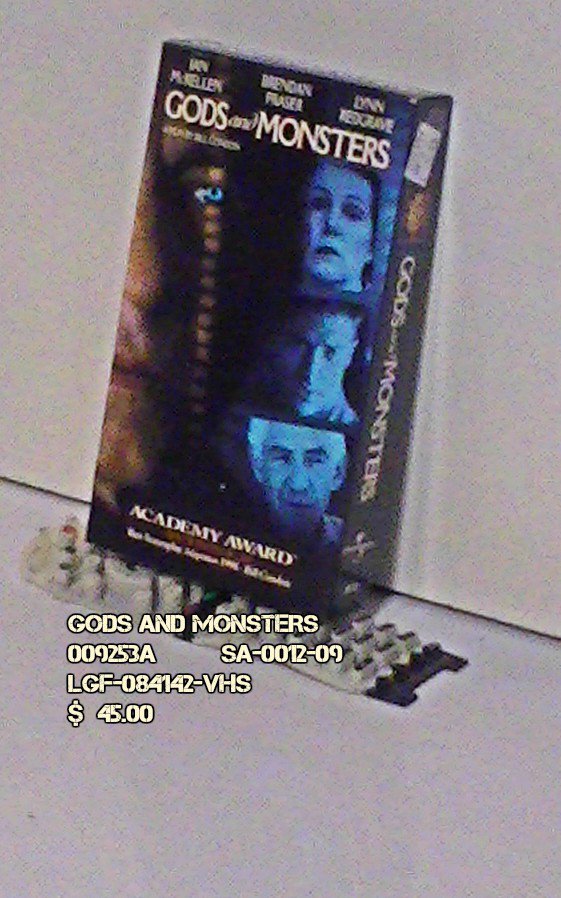 VHS- GODS & MONSTERS