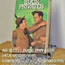 VHS - AB & CO - BUCK PRIVATES