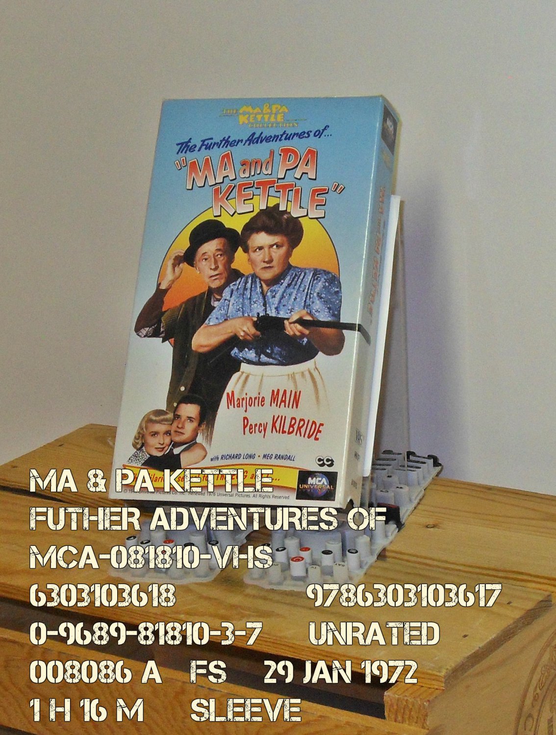 VHS - MA & PA KETTLE - FURTHER ADVENTURES, THE