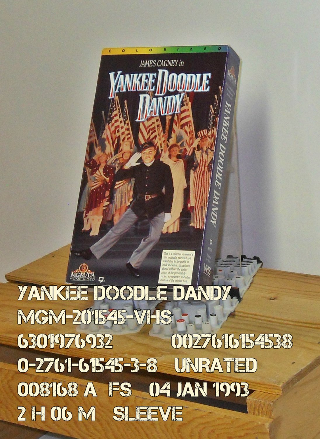 VHS - YANKEE DOODLE DANDY