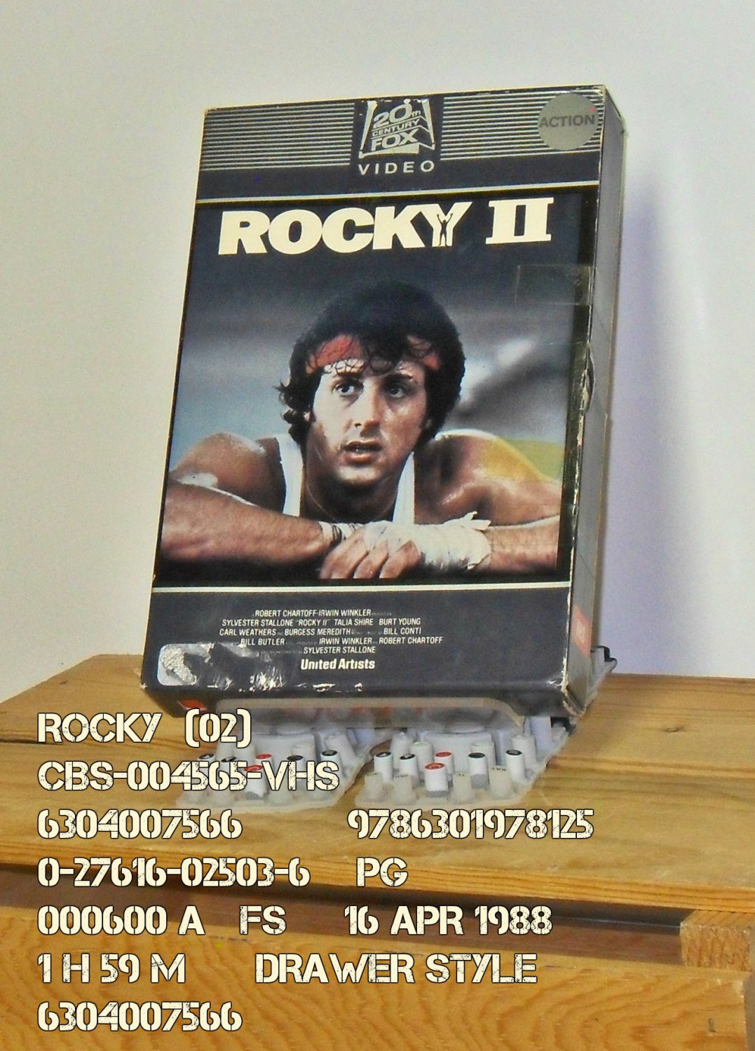 VHS - ROCKY  (02)