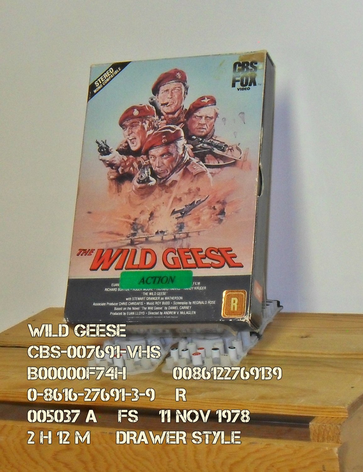 VHS - WILD GEESE