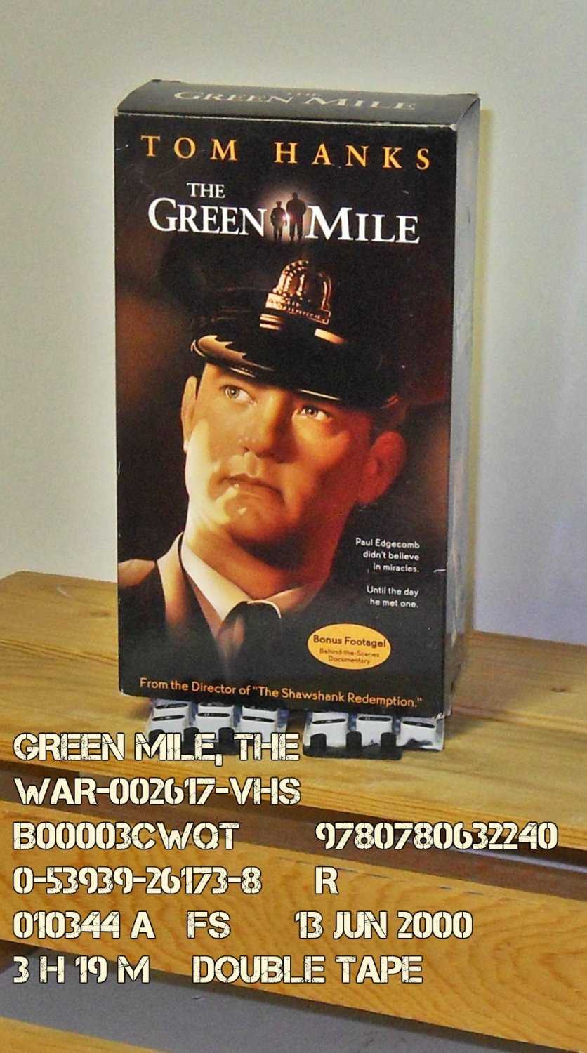 VHS - GREEN MILE, THE