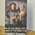 VHS - LORD OF THE RINGS, THE  (03)  RETURN OF THE KING