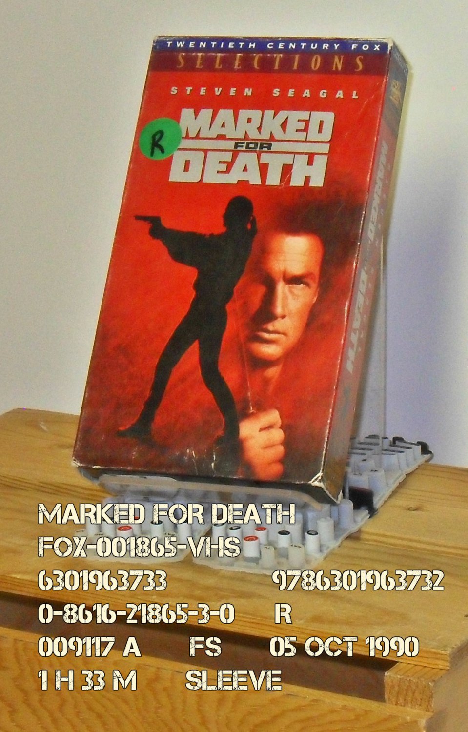 VHS MARKED FOR DEATH