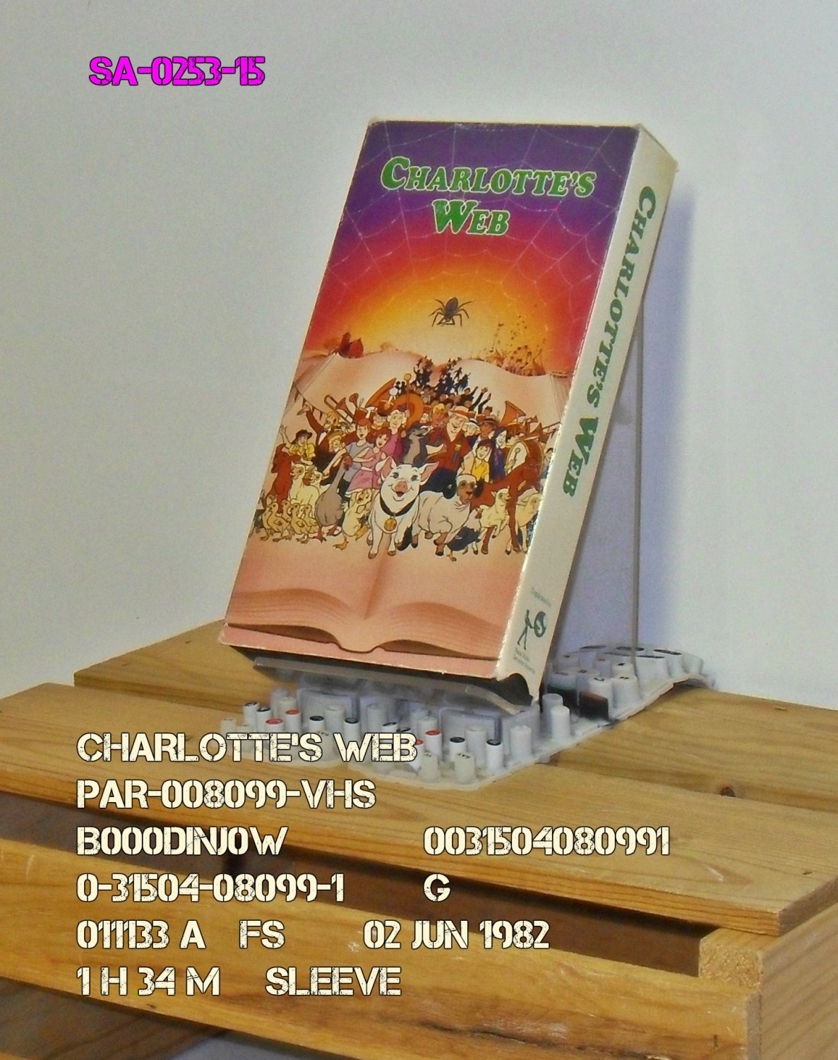 VHS - CHARLOTTE'S WEB