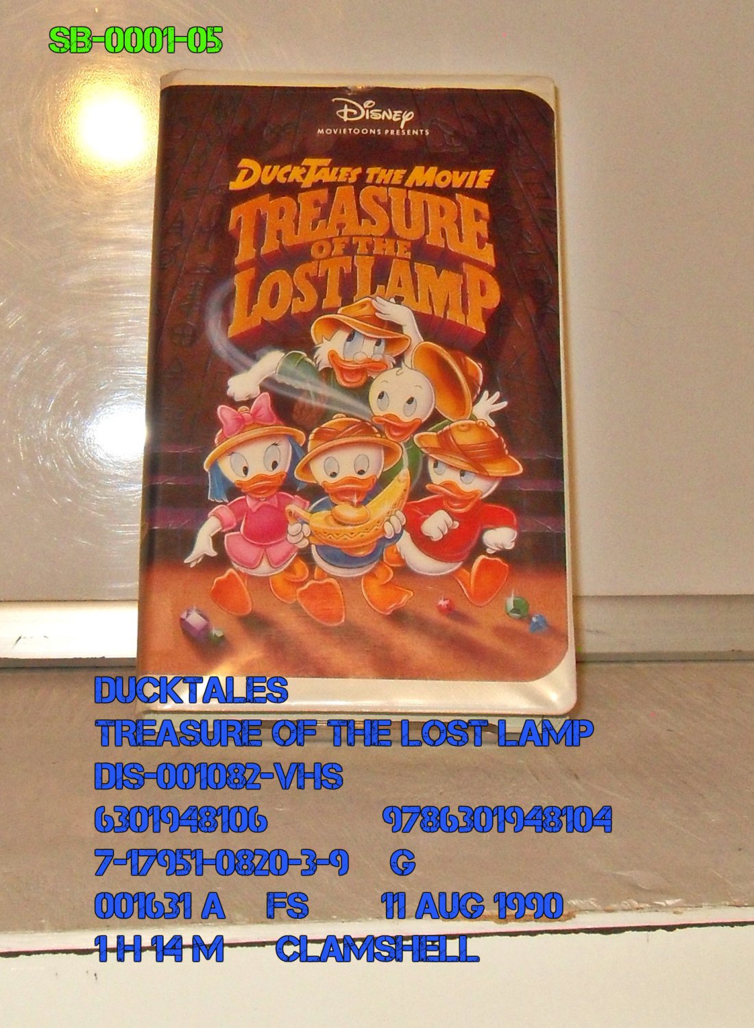 Ducktales The Movie Treasure Of The Lost Lamp Vhs VHS - DUCKTALES - AND THE TREASURE OF THE LOST LAMP
