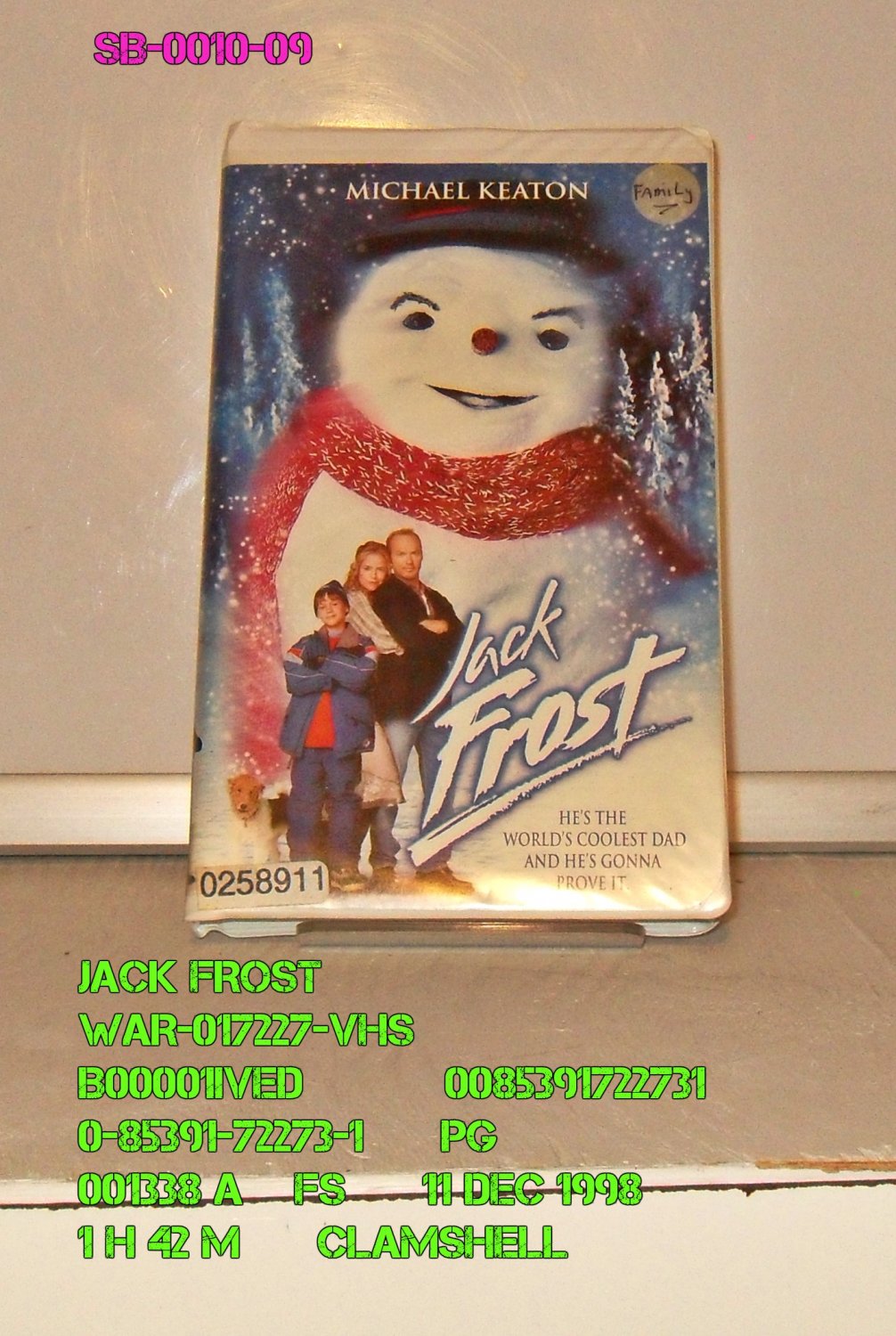 VHS JACK FROST