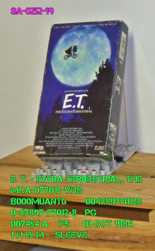 VHS - E. T. - EXTRA-TERRESTRIAL, THE