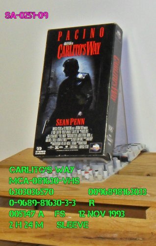 VHS - CARLITO'S WAY