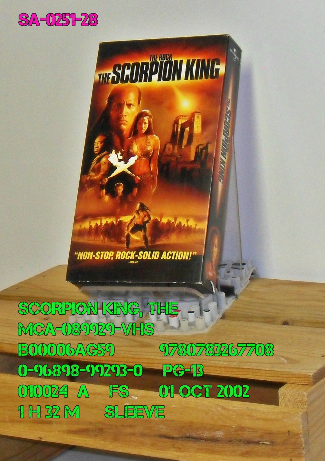 VHS - SCORPION KING, THE