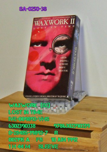 VHS - WAXWORK  (02)  LOST IN TIME