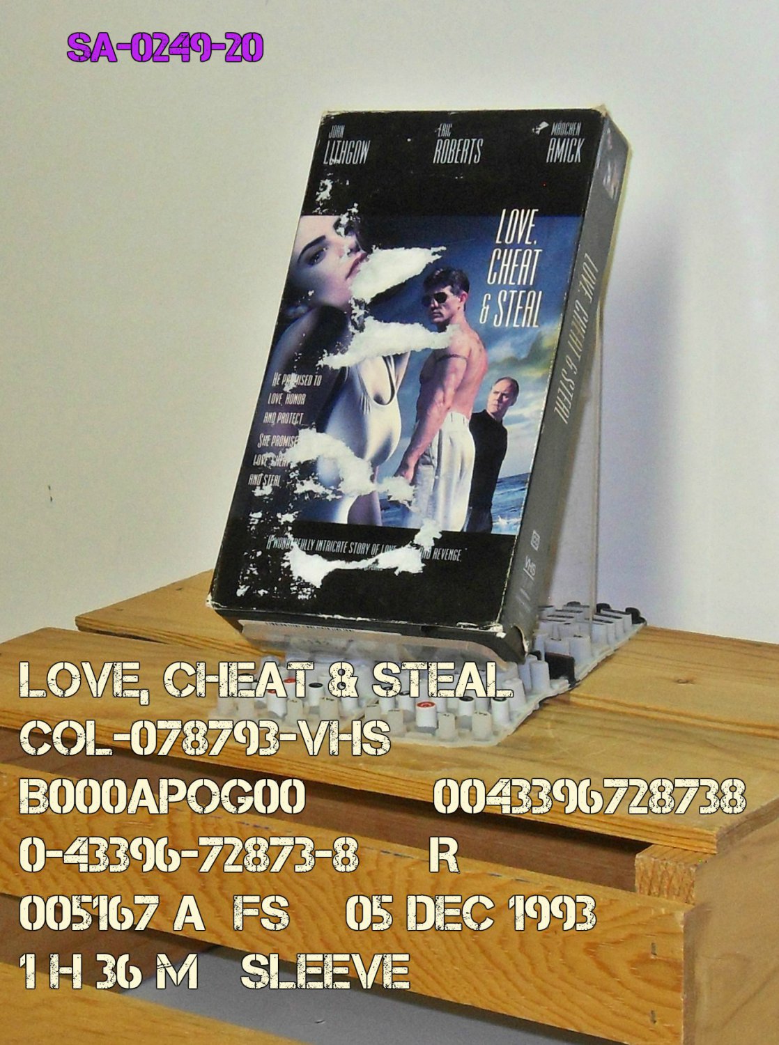 VHS - LOVE, CHEAT & STEAL