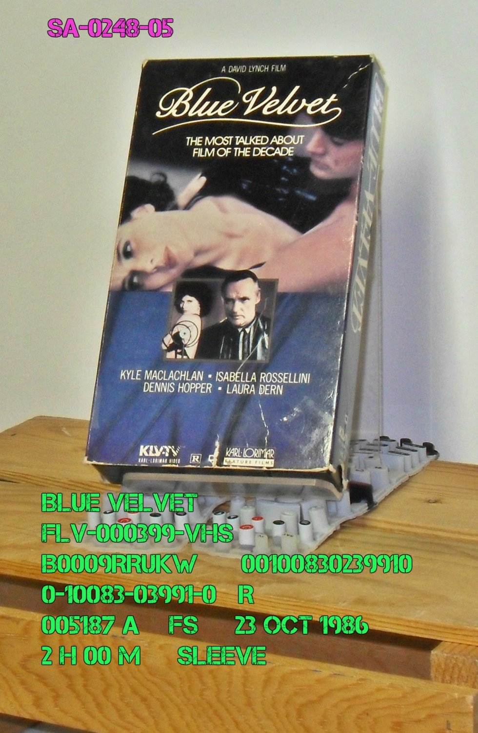 VHS BLUE VELVET