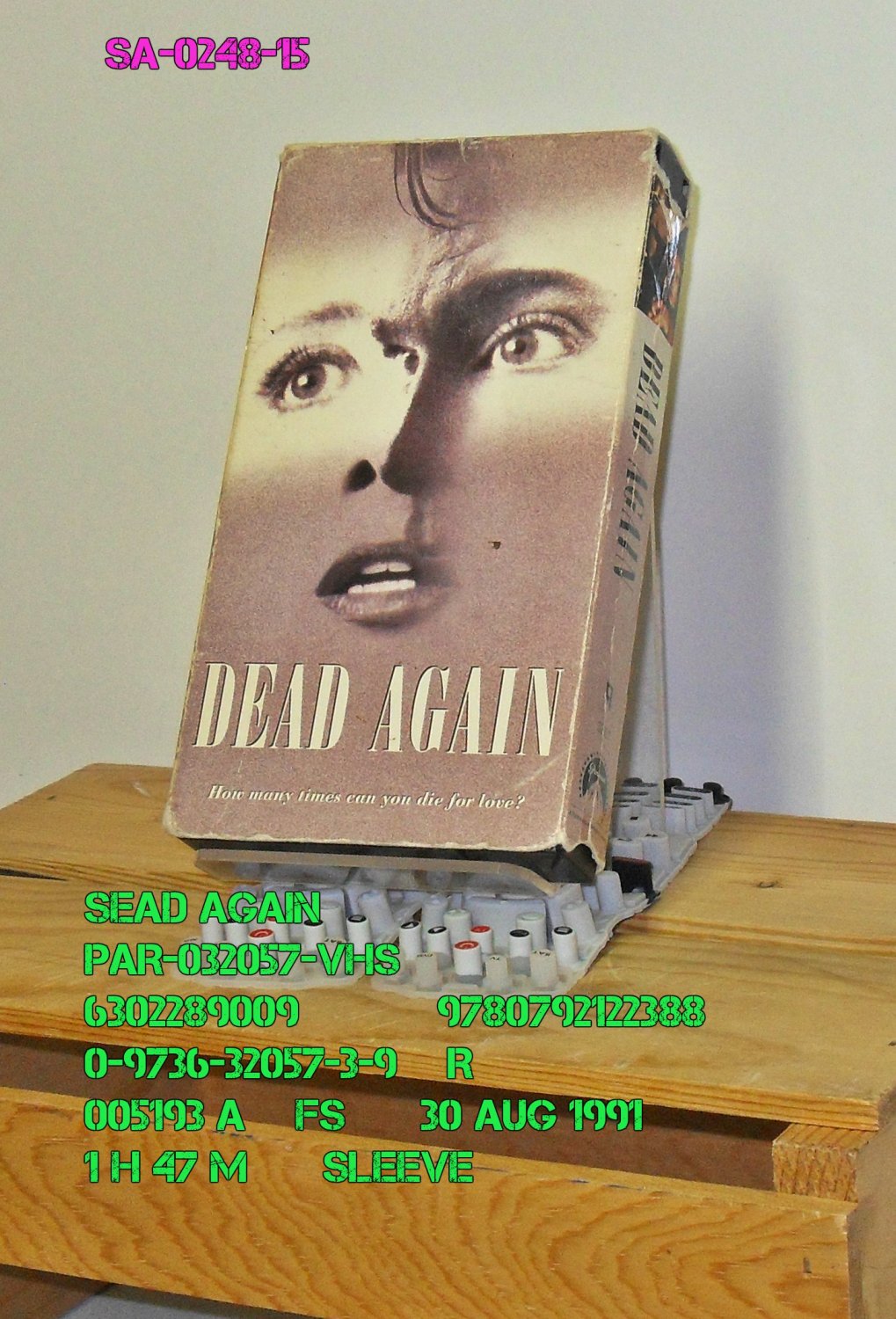 VHS - DEAD AGAIN
