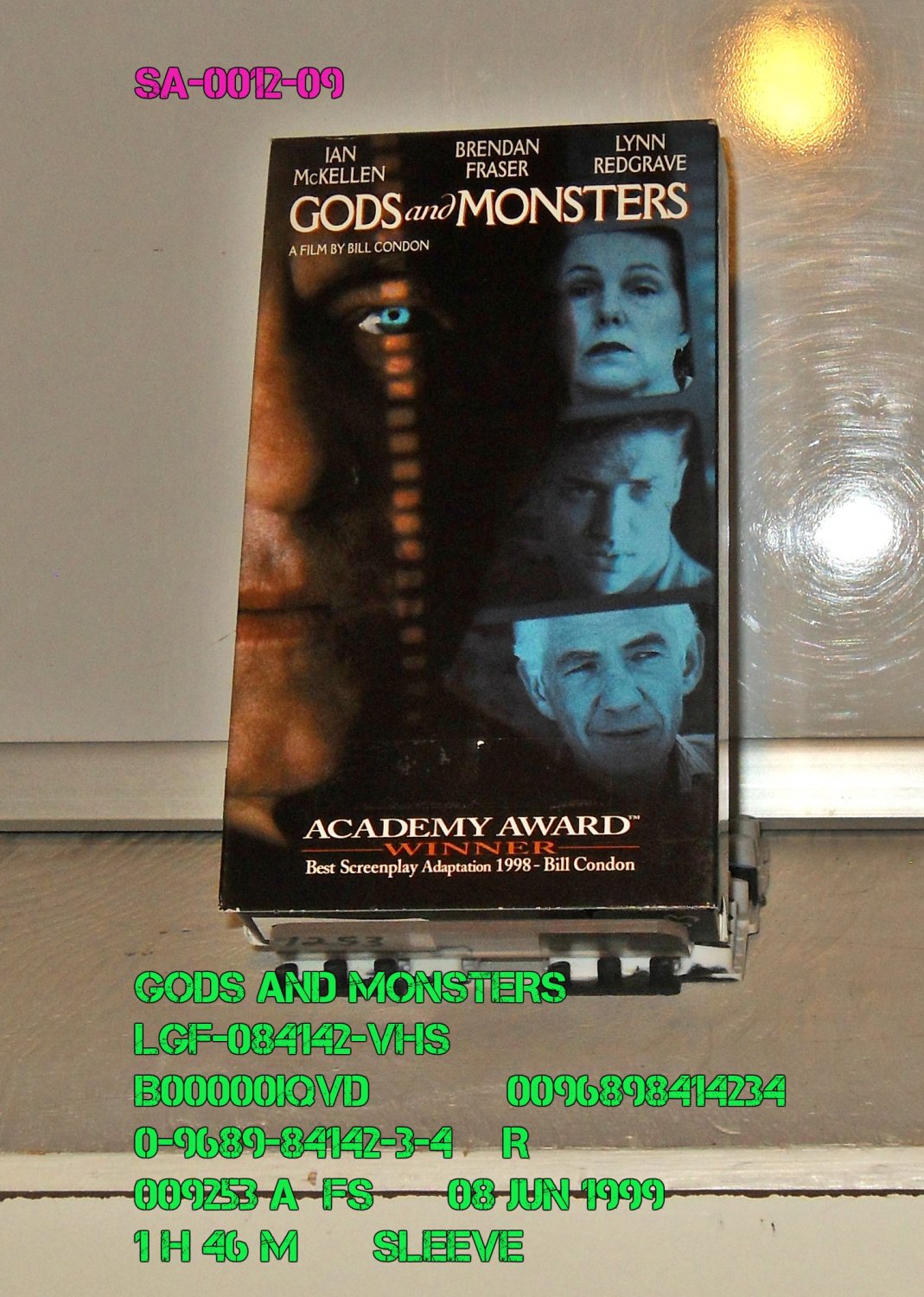 VHS - GODS & MONSTERS
