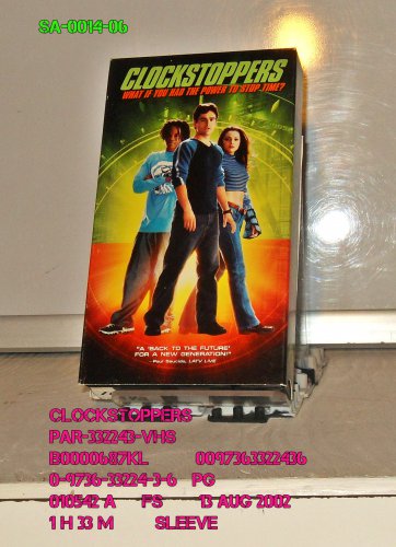 VHS - CLOCKSTOPPERS