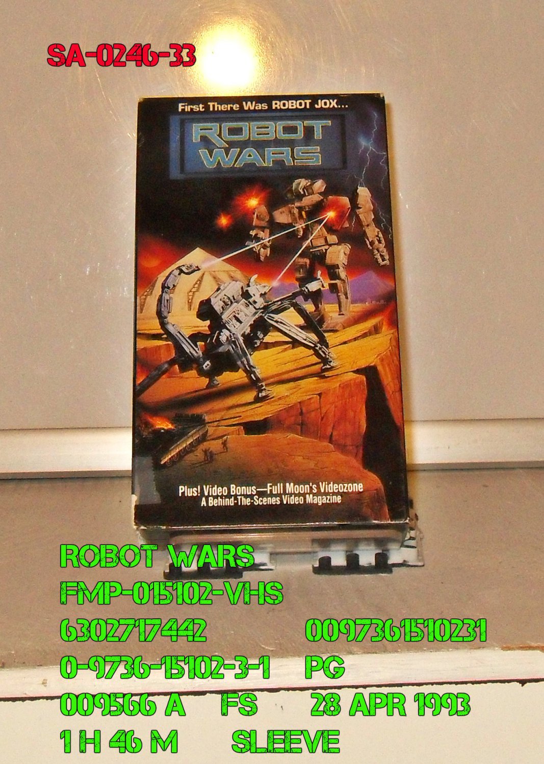 VHS ROBOT WARS