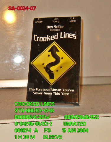 VHS - CROOKED LINES
