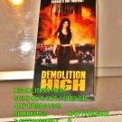 VHS - DEMOLITION HIGH - SCHOOL'S OUT FOR EVER